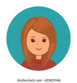 avatar girls icon vector woman 260nw 433429546
