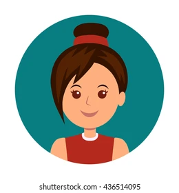 avatar girls icon vector woman 260nw 436514095