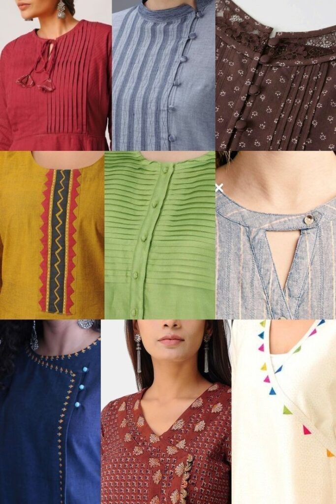 Choosing the Right Neck Design for Stitching Kurti